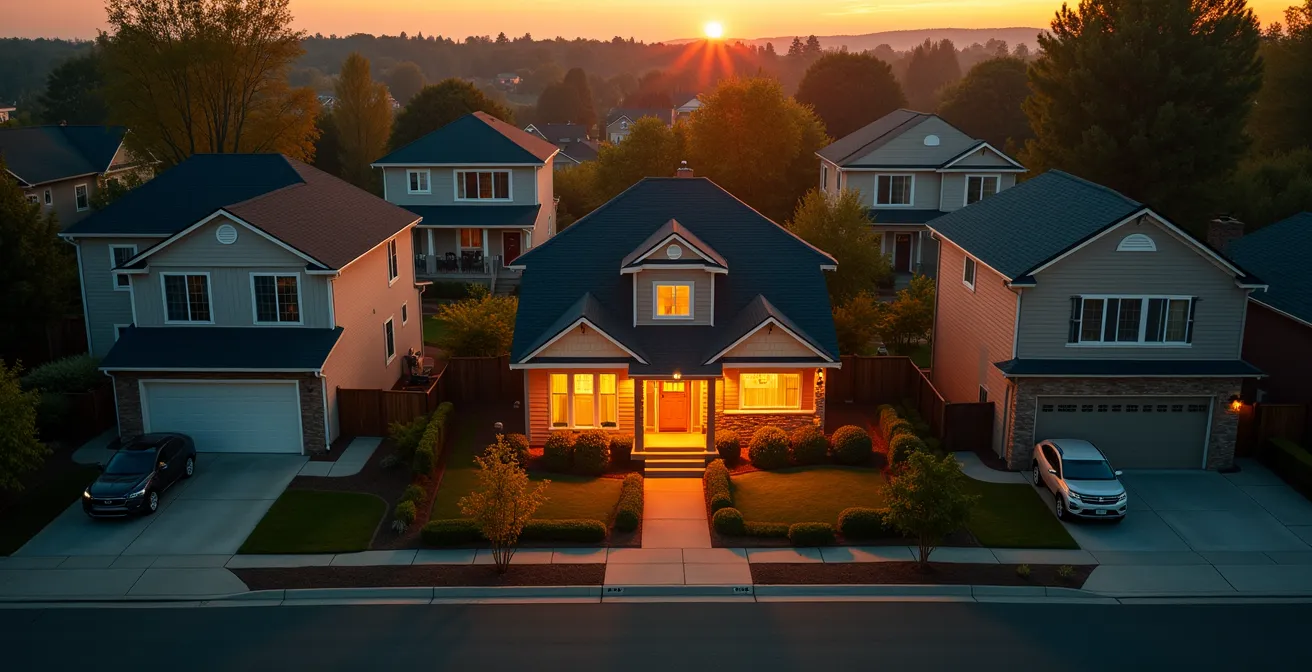 Schéma visuel du réseau d'entraide autour d'un senior avec voisins, famille et centre d'appel